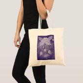 De Paarse diepte - Canvas tas (Voorkant (product))