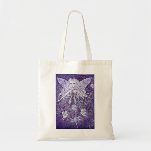 De Paarse diepte - Canvas tas (Voorkant)