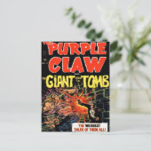 De Paarse klauw 3 Briefkaart (Staand voorkant)