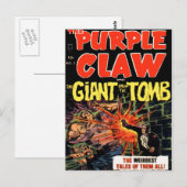 De Paarse klauw 3 Briefkaart (Voorkant / Achterkant)