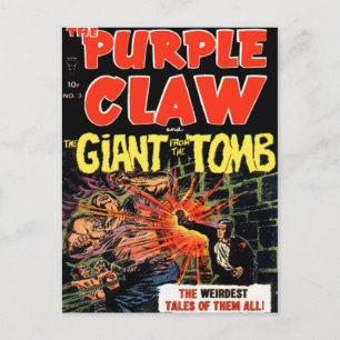 De Paarse klauw 3 Briefkaart