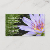 De Paarse Lotus Visitekaartje (Achterkant)