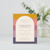 De Paarse Partij van de Graduatie van het Blok van (Staand voorkant)