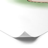 De paashaas jongleert met de paaseieren poster (Hoek)