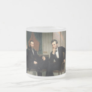 De pacemakers met Abraham Lincoln Matglas Koffiemok