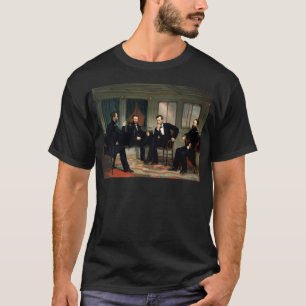 De pacemakers met Abraham Lincoln T-shirt