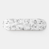 De paddenstoel Gang Skateboard (Horizontaal)