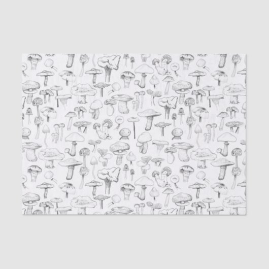 De paddenstoel tissuepapier (Voorkant)