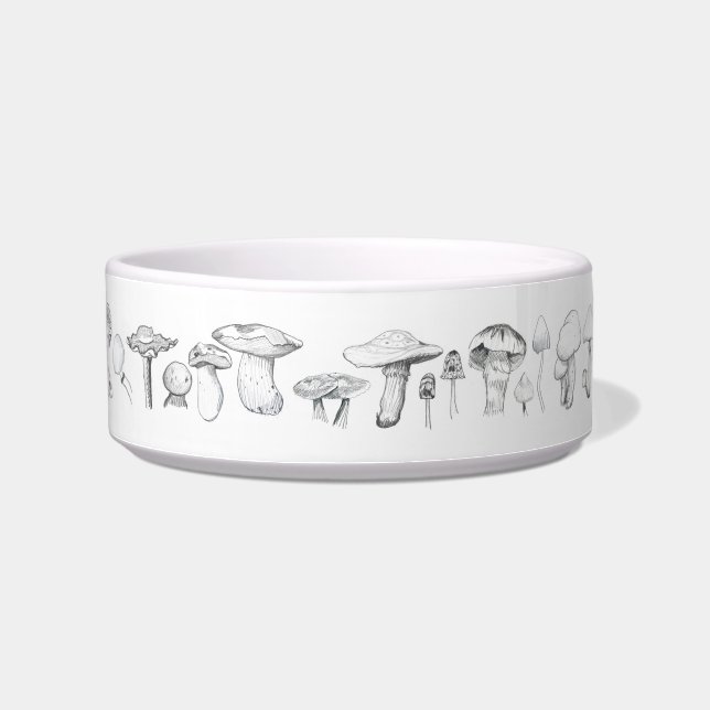 De paddenstoel voerbakje (Links)