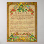 DE PAGAN YULE TREE POSTER (Voorkant)