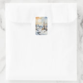 De Pagode's Stille Maan Afdaling Sticker (Tas)