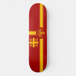 De Palaiologos-dynastie van het Byzantijnse Rijk Skateboard