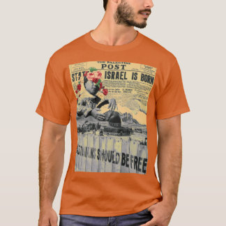 De Palestine Post Oversized T-shirt