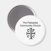 De Palisades Community Kerkmagneet Magneet (Voorkant / Achterkant)