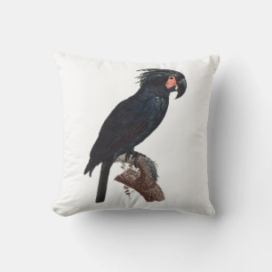 De Palm Cockato, Probosciger aterrimus Parrot Kussen