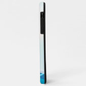 De palmbomen in de oceaangolven blauw (alle telefo Case-Mate iPhone case (Achterkant/links)