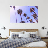 De palmen - Canvas Afdruk (Insitu (Slaapkamer))