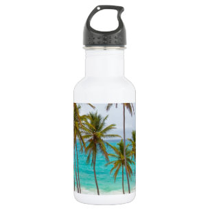 De Palmen van het strand Waterfles