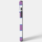 De Palomino (paarse, blauw & wit) Hoesje-Mate iPho Case-Mate iPhone Case (Achterkant / Links)