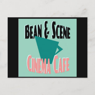 De pan en de scène briefkaart