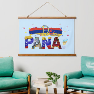 De Pana Venezuela Slang Venezolaanse cultuurliefhe Hangend Wandkleed