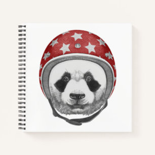 De Panda van de waaghals Notitieboek