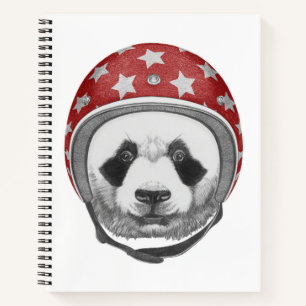 De Panda van de waaghals Notitieboek