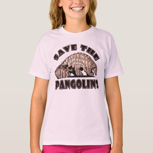 De pangolins opslaan t-shirt (Voorkant)