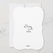 De pantoffel van Cinderella Feestdagenkaart (Achterkant)