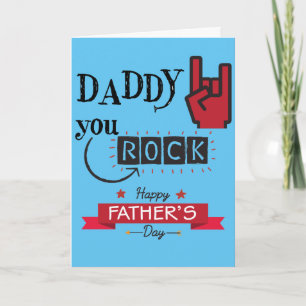 De PAPA die u - de Gelukkige Kaart van Vaderdag