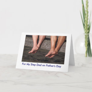 De Papa van de stap - Vaderdag Kaart