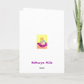 De Papa van het hallo Kaart (Achterkant)