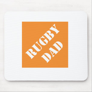 De Papa van het Rugby van Dadisms Muismat