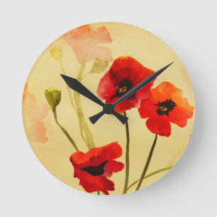 De papaver stelt de Klok van de Kunst in de