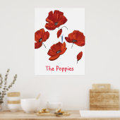 De papavers poster (Keuken)