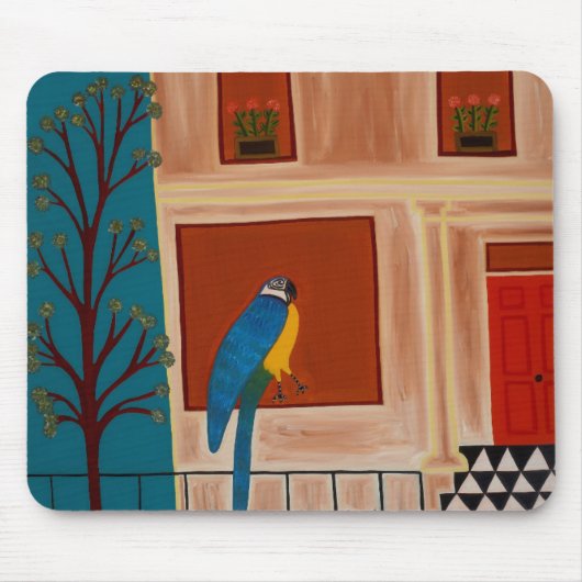 De papegaai van Shepherd's Struik 2007 Muismat (Voorkant)