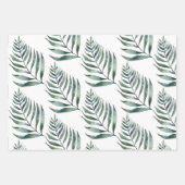 De Papier Cadeau Arbre d'hiver et feuille (Devant 3)