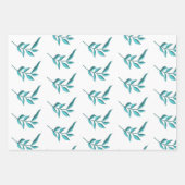 De Papier Cadeau Beau Feuille (Devant 2)