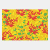 De Papier Cadeau feuille (Devant 3)
