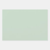 De Papier Cadeau Feuille Feuille verte (Devant 3)