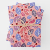 De Papier Cadeau Feuille simple (En situation)