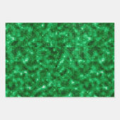 De Papier Cadeau Feuille Verte (Devant 3)