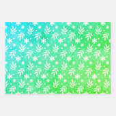 De Papier Cadeau Joli Feuille (Devant)
