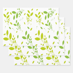 De Papier Cadeau motif feuille