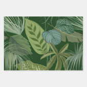 De Papier Cadeau motif feuille (Devant 2)
