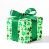 De Papier Cadeau Shamrock Clover St Patrick's Day Feuille verte Flo