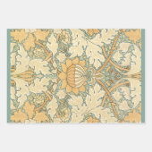 De Papier Cadeau St. James par William Morris, Acanthus Feuille (Devant 2)