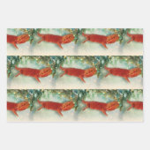 De Papier Cadeau Tire le dragon à l'épaule - Envelopper les feuille (Devant 2)