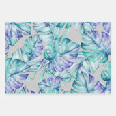 De Papier Cadeau Tropical Summer Palm Feuille Motif (Devant 2)