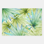 De Papier Cadeau Tropical Summer Palm Feuille Motif (Devant 3)
